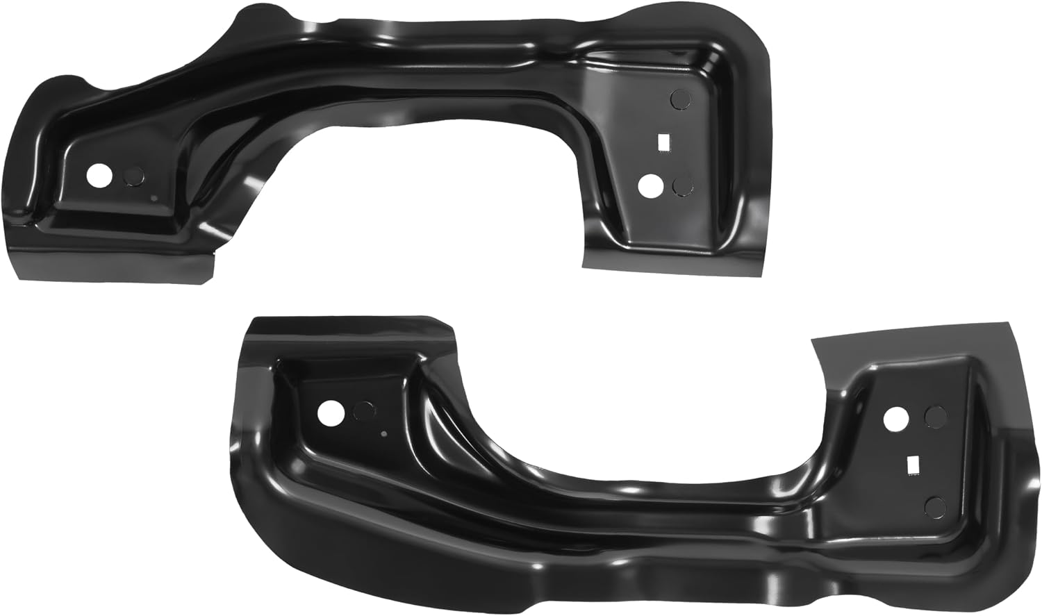 Outer & Inner Seat Mount & Floor Pan Mount Compatible with 1978-1987 Buick Century Regal Grand Oldsmobile Cutlass 442 Pontiac Grand Chevrolet Monte Carlo GMC Caballero Steel Electrophoresis