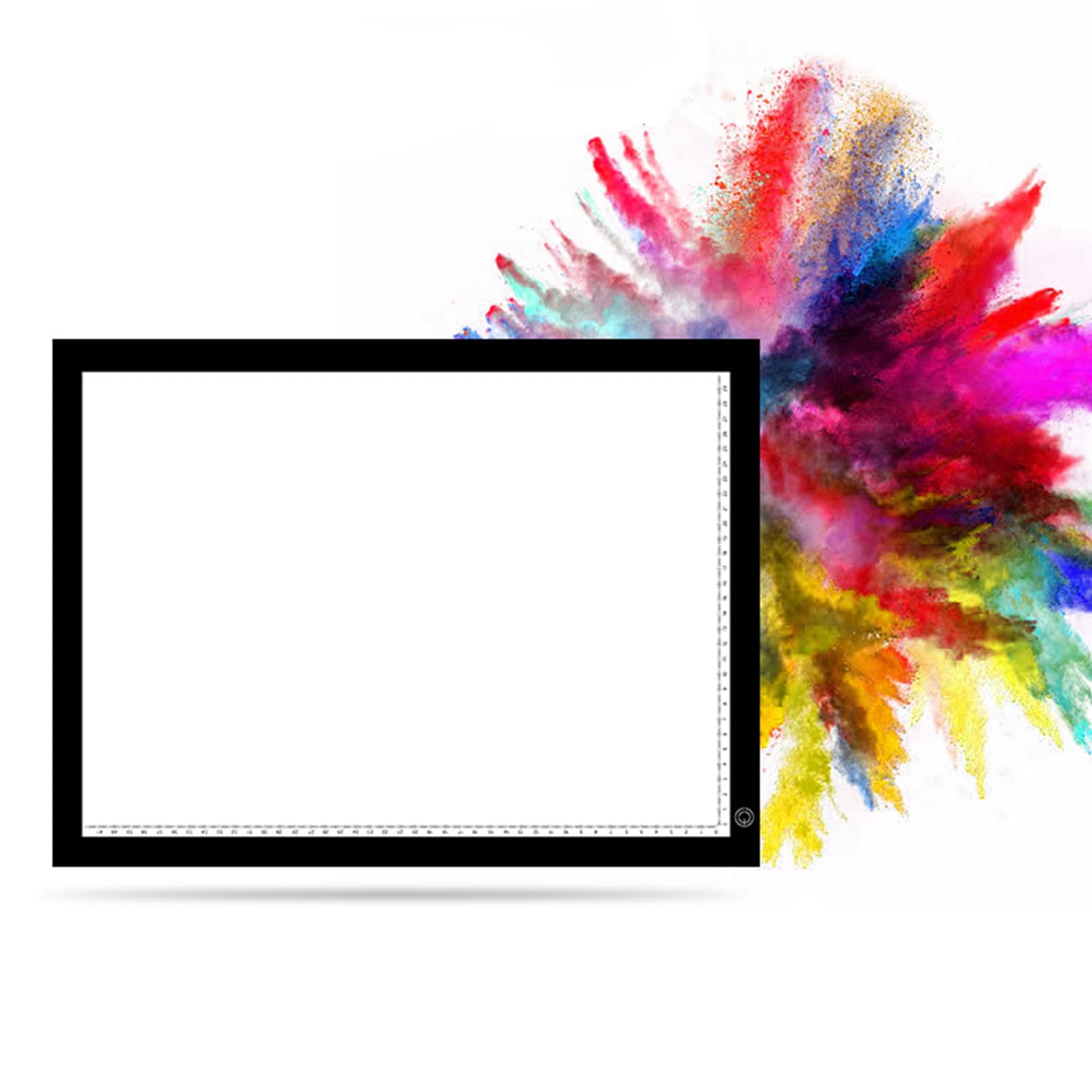 TECH DISCOUNT Table Lumineuse A4 Dessin Photo Enfant Led USB Portable Graphique Ultra-Plate Traçant Tablette Luminosité Tactile Artiste Tatouage