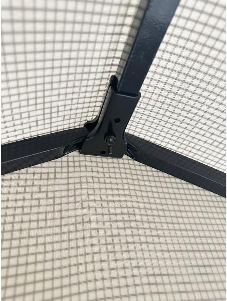 Garden Winds Custom Fit Replacement Canopy Top Cover Compatible with The KennelMaster DK644WC 4’ x 4’ x 6’ Welded Dog Kennel Playpen - Upgraded Performance RipLock 350 Fabric - Slate Gray