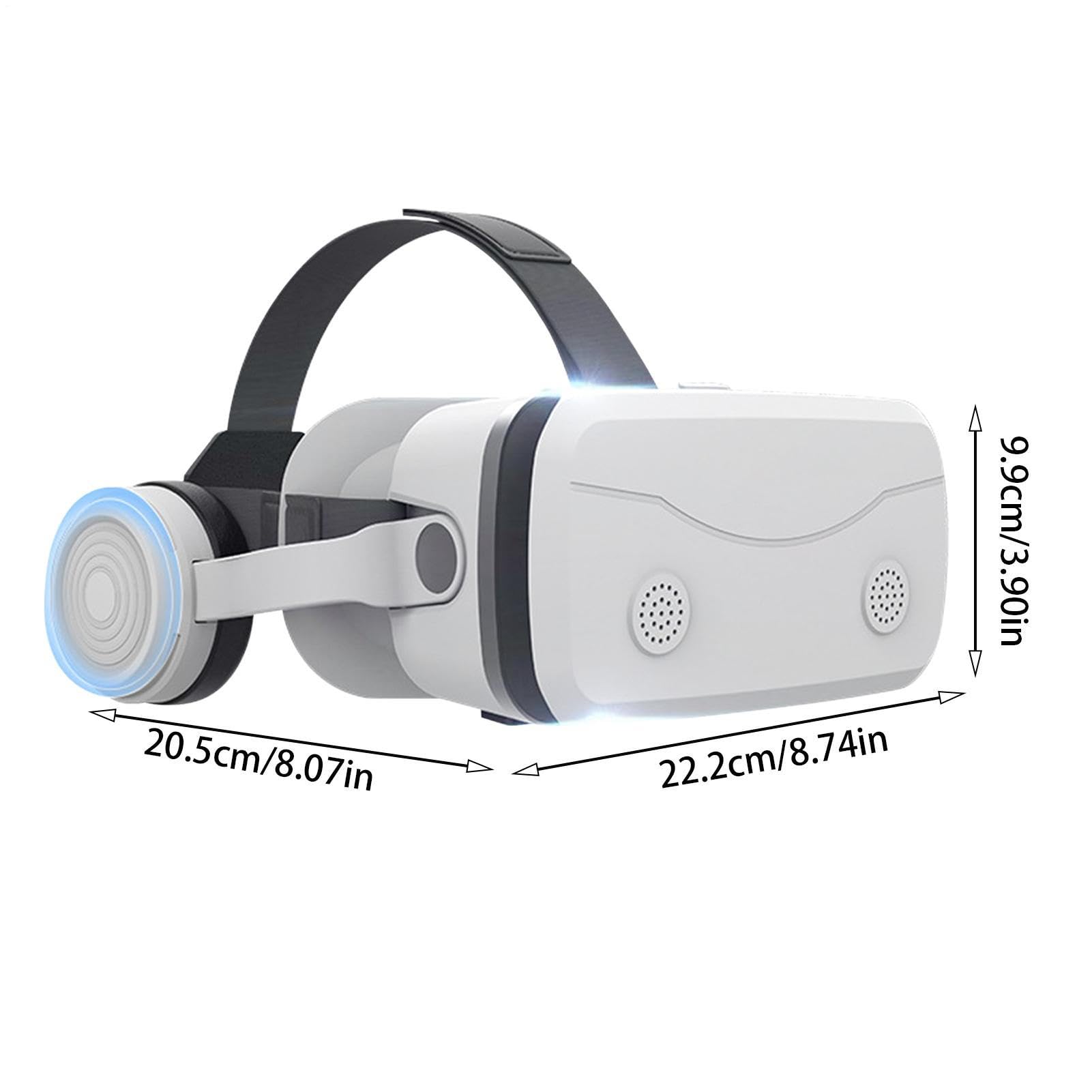 Virtual-Reality-Brille, Kopfhörer für Erwachsene, Zubehör für | Mobiltelefone, Reisen, Entspannung und Unterhaltung