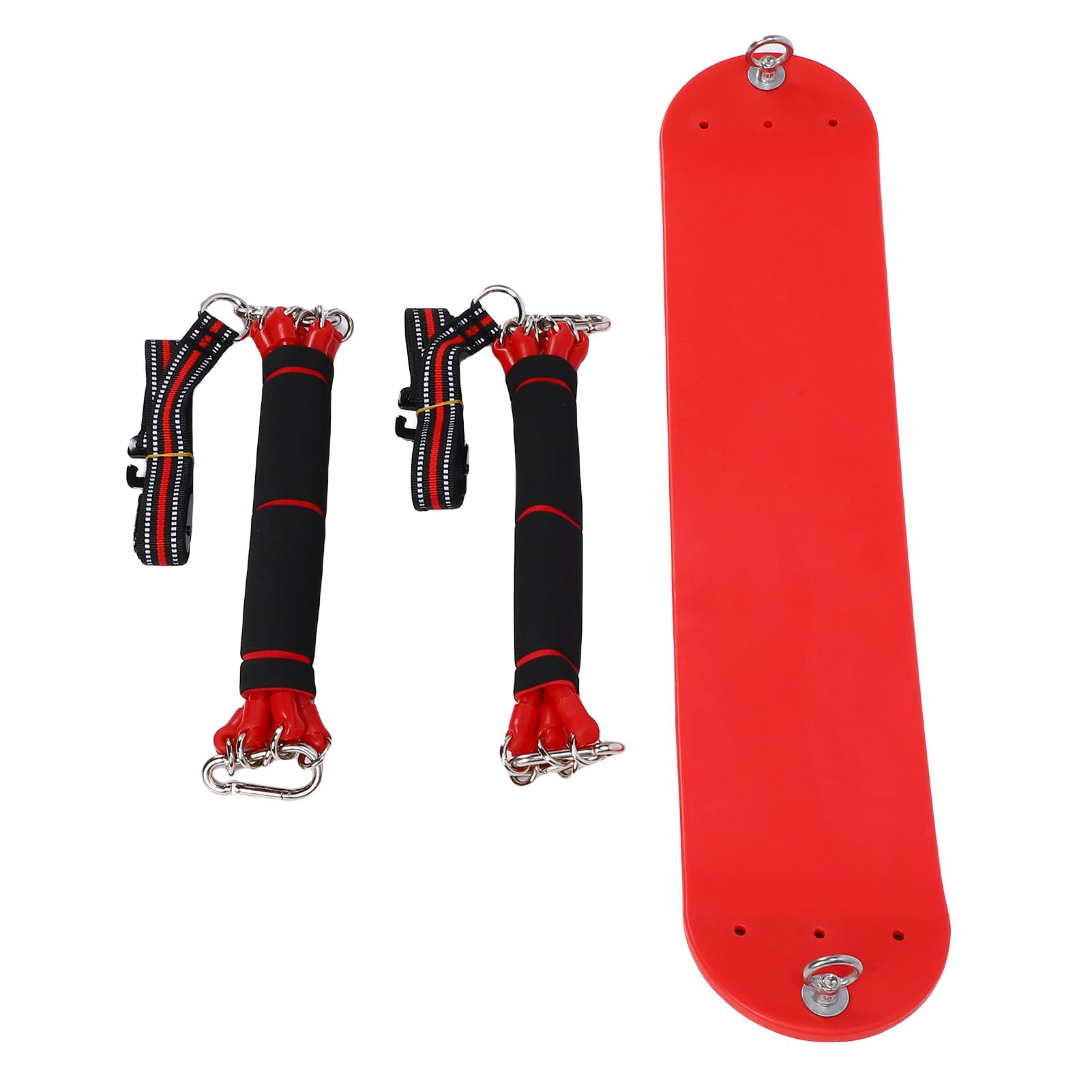 Bandas de Asistencia para Dominadas, Correas de Entrenamiento Resistentes, Equipo de Entrenamiento Asistido con Reposapiés, Ideal para Gimnasio en Casa, en Interiores y de la Parte Superior