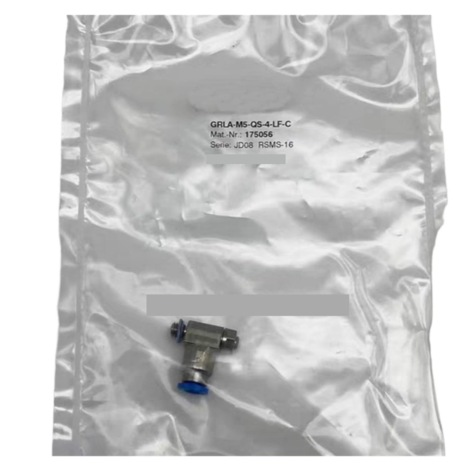 Cxdfrser One Color Grla-M5-Qs-4-Lf-C 175056 Threaded One-Way Throttle Valve