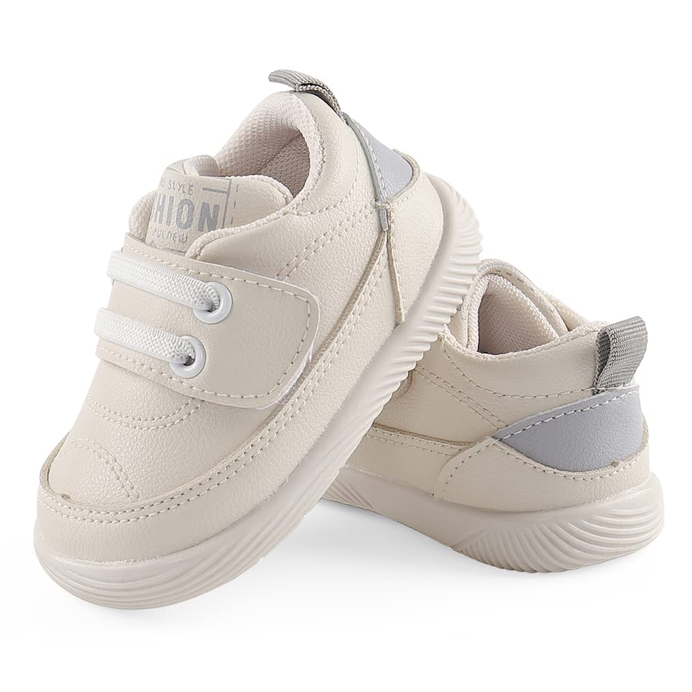 LACOFIA Baby Boys Girls First Walking Shoes Toddler Anti-Slip Rubber Sole Sneakers