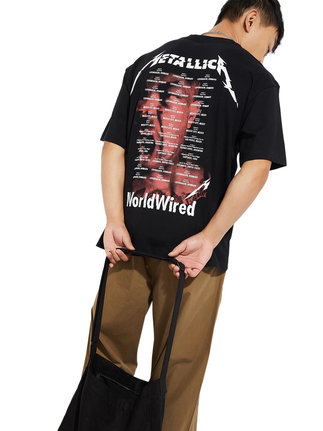 max URB_N Men Metallica Oversized T-Shirt-picture-36