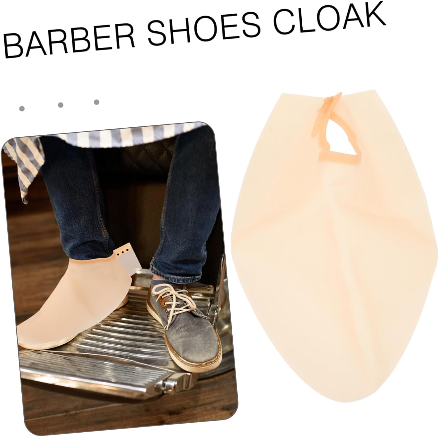 Hairdressing Accessories of Non-slip Wear-resistant Easy to Stretch Shoes Covers