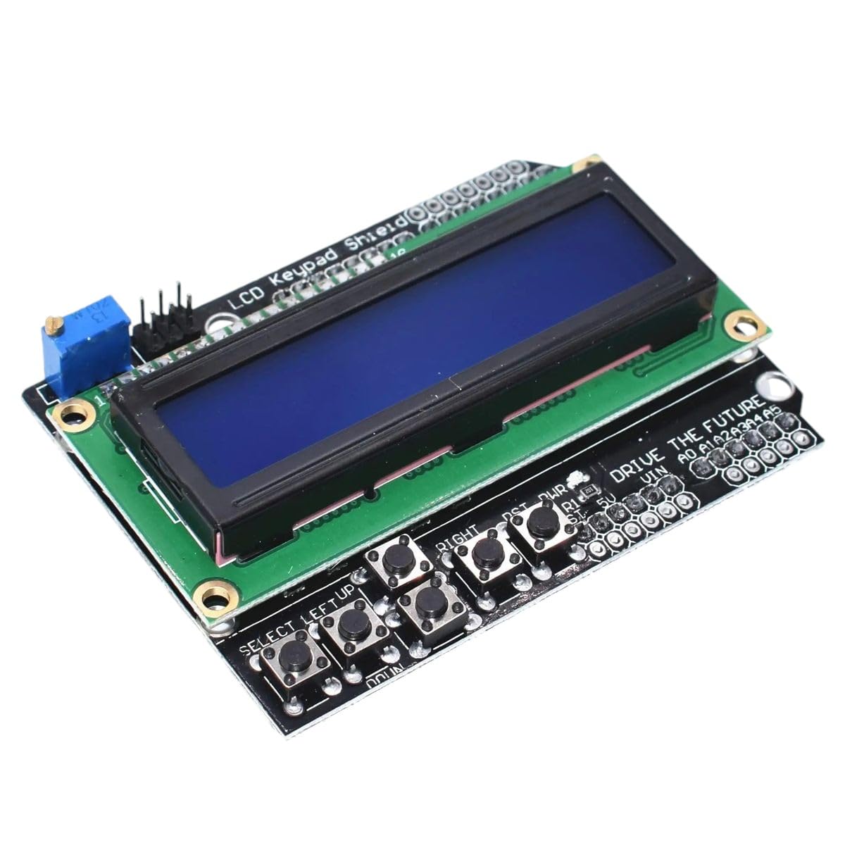 1pcs LCD 1602 Character LCD Input/Output Expansion Board LCD Keypad Shield New for Arrival 2025 High for Quality