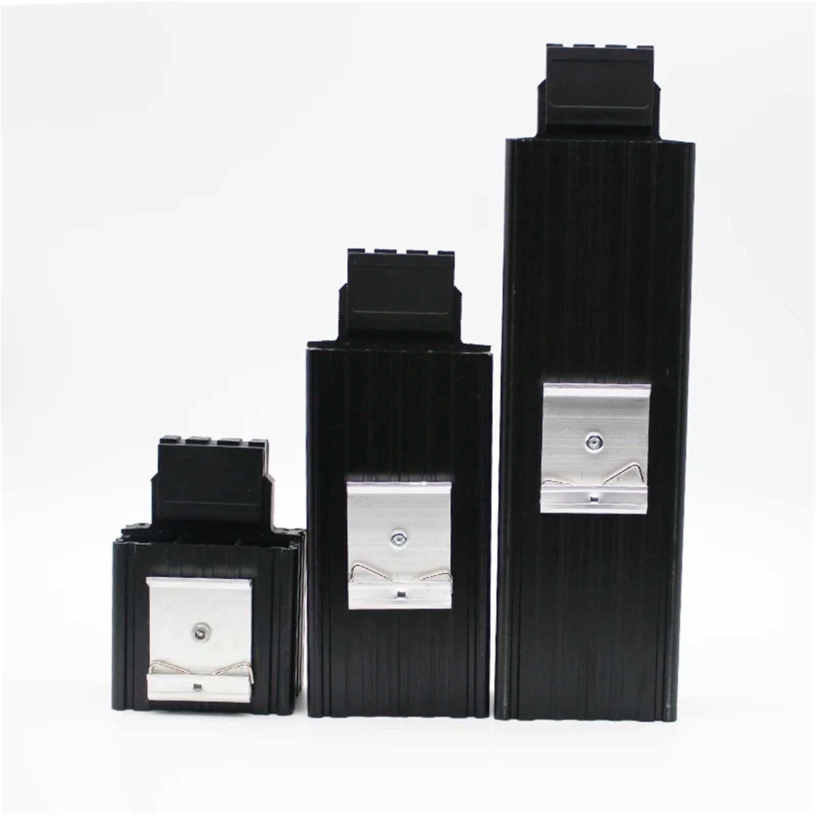 HG140 15 W, 30 W, 45 W, 100 W, ogrzewanie do szafy przemysłowej 35 mm, termowentylator szynowy DIN, ogrzewanie z termostatem (HG140 60 W), 1 sztuka