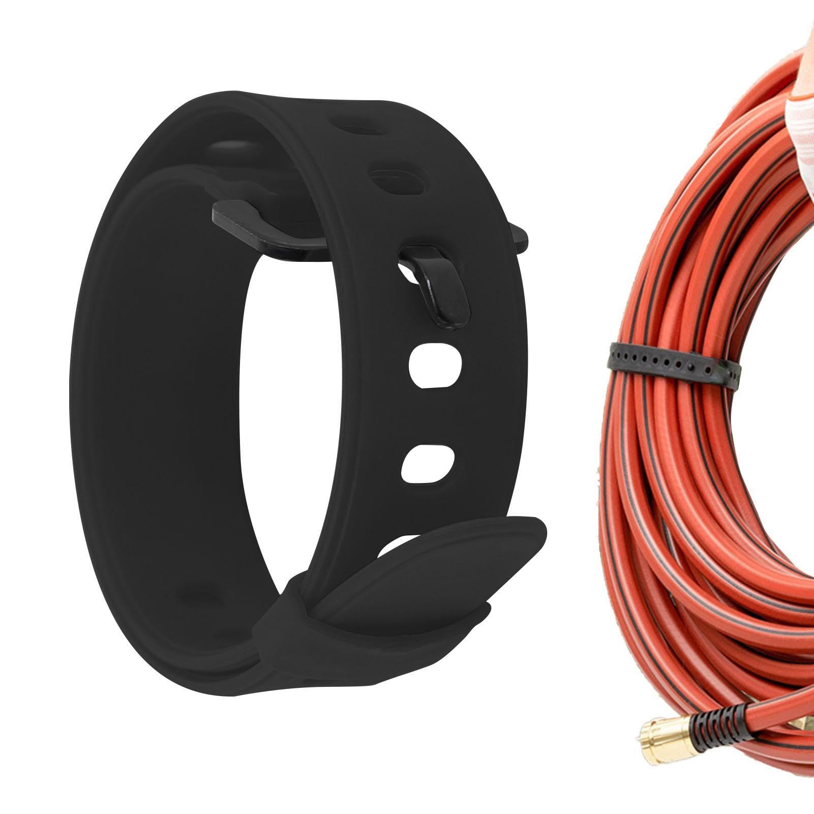 Generic Rubber Utility Strap, Adjustable Utility Strap with Clip, Easy to Use Tension Strap with Buckle for Securing, Fastening, Bundling and Lashing, short, Black, WVJIBWYPC1J5SNC20