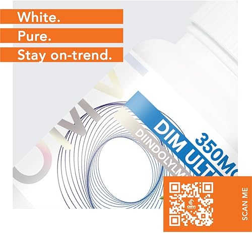 Miniatura 5 de Omvi Formulas DIM Ultra 350mg 60 Cápsulas con Extracto de Brócoli, BioPerine