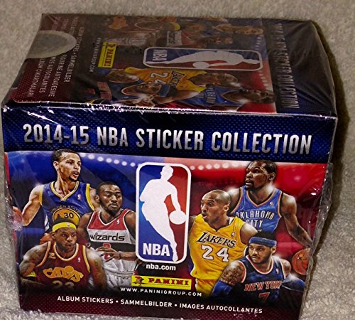 Panini 2014-15 Official NBA Sticker Collection - 50 Sticker Packets Per Box (5 Stickers Per Pack)