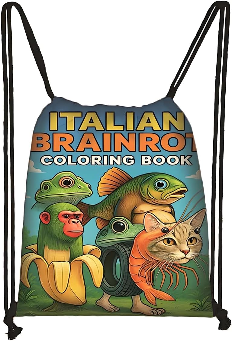 Tung Tung Tung Sahur Trousse à Crayons Italian Brainrot