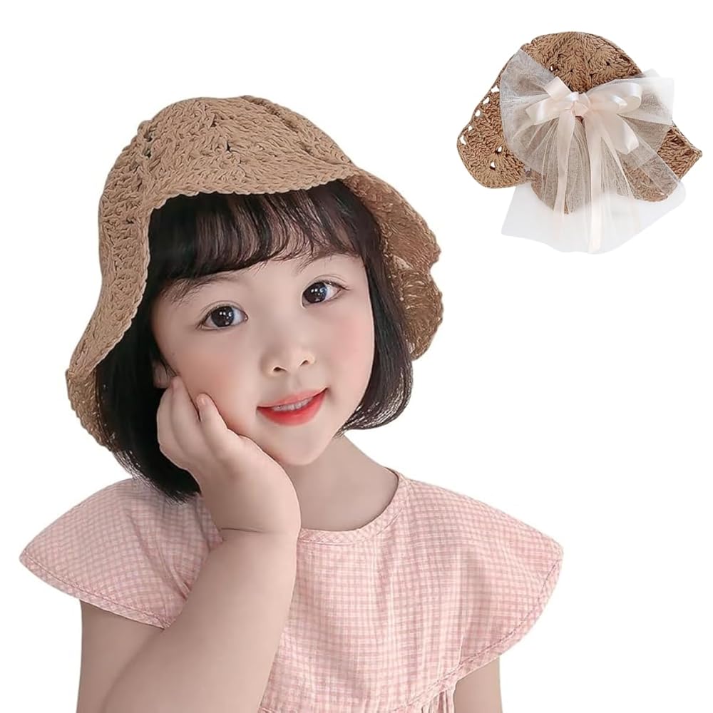 Patou ストローハット　麦わら帽子 ストローハット あご紐 パームブレード 麦わら帽子 メンズ 帽子