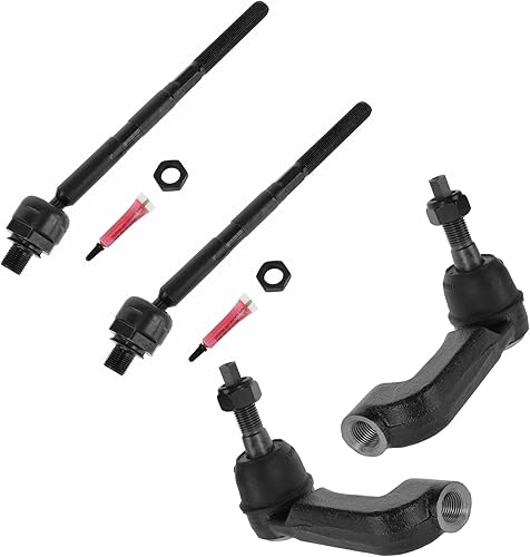 Miniatura 37 de TRQ Juego de varillas de acoplamiento delanteras interiores y exteriores, 4 piezas, compatibles con Toyota C-HR 2018-2021