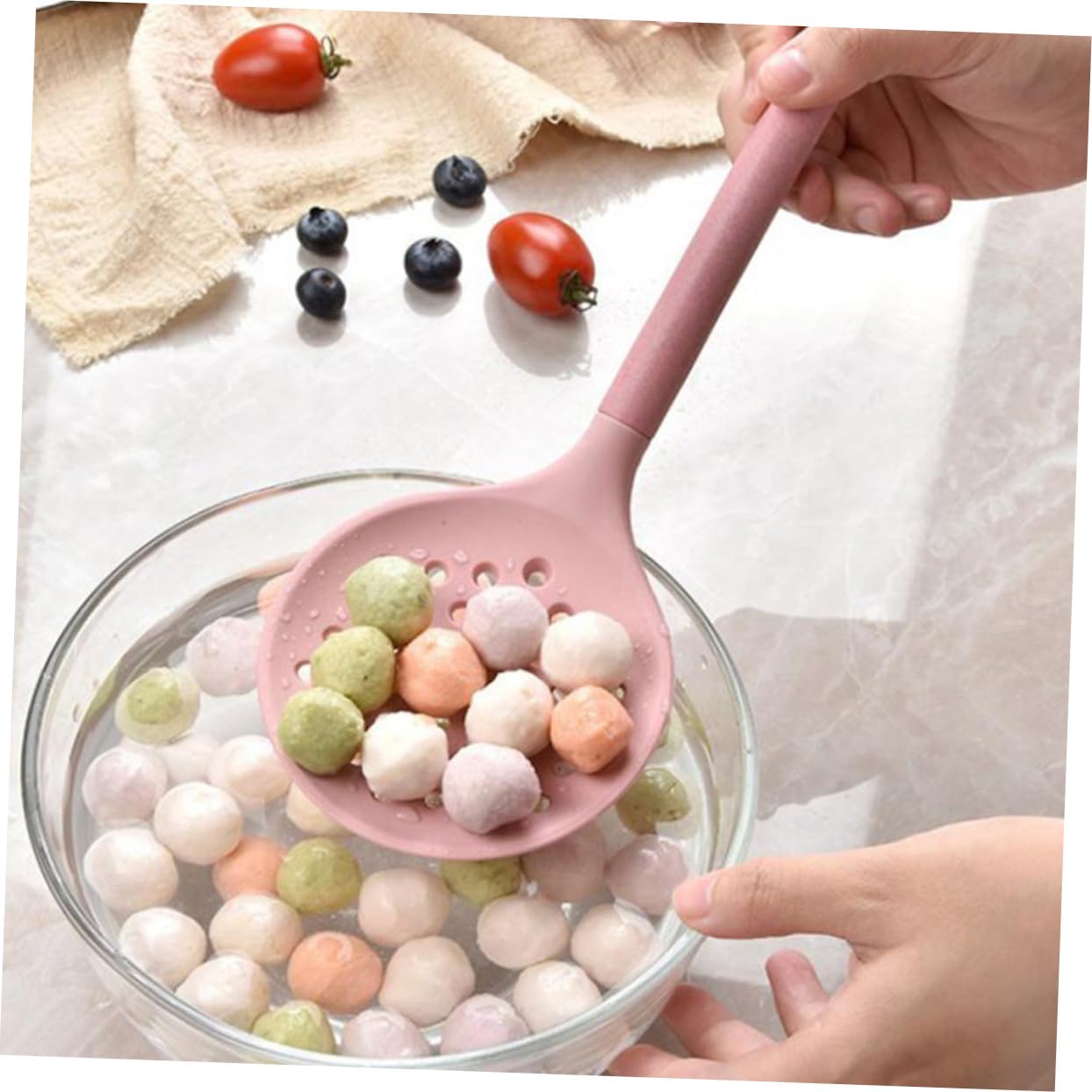 1satz Spatel Set Mit Holzgriff Teiliges Küchenutensilien Set Rosa Für Koch Und Backanwendungen Hitzebeständig Und Spülmaschinengeeignet