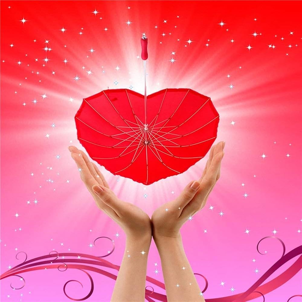 Amazon | ZAIHW ハート型の傘クリエイティブハートラブ