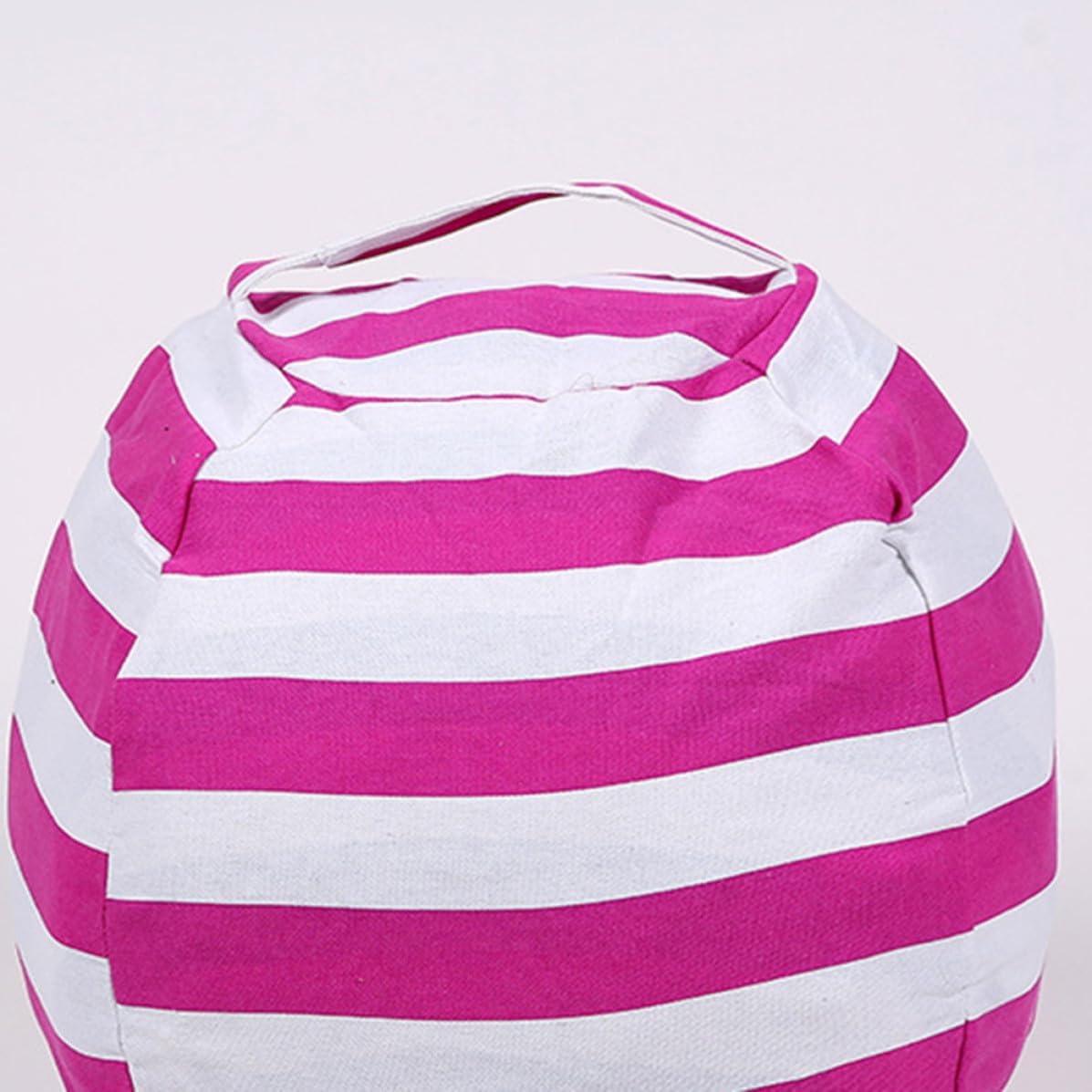 Plush Storage Bag Large Capacity Spherical Design with Handle