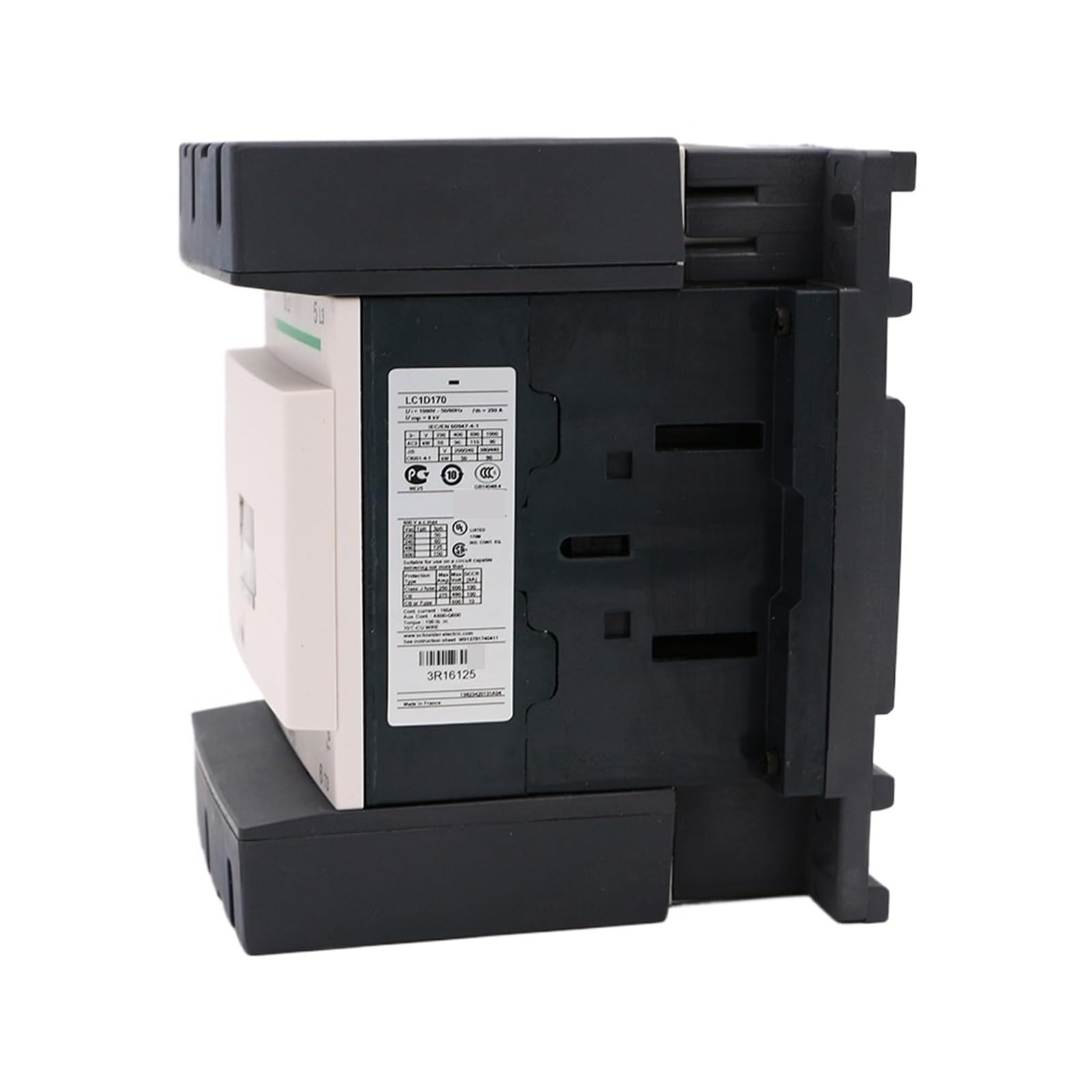 mXCDtRptJ LC1D170N7 AC magnetic Contactor 3P 3NO LC1-D170N7 170A 415V AC coil