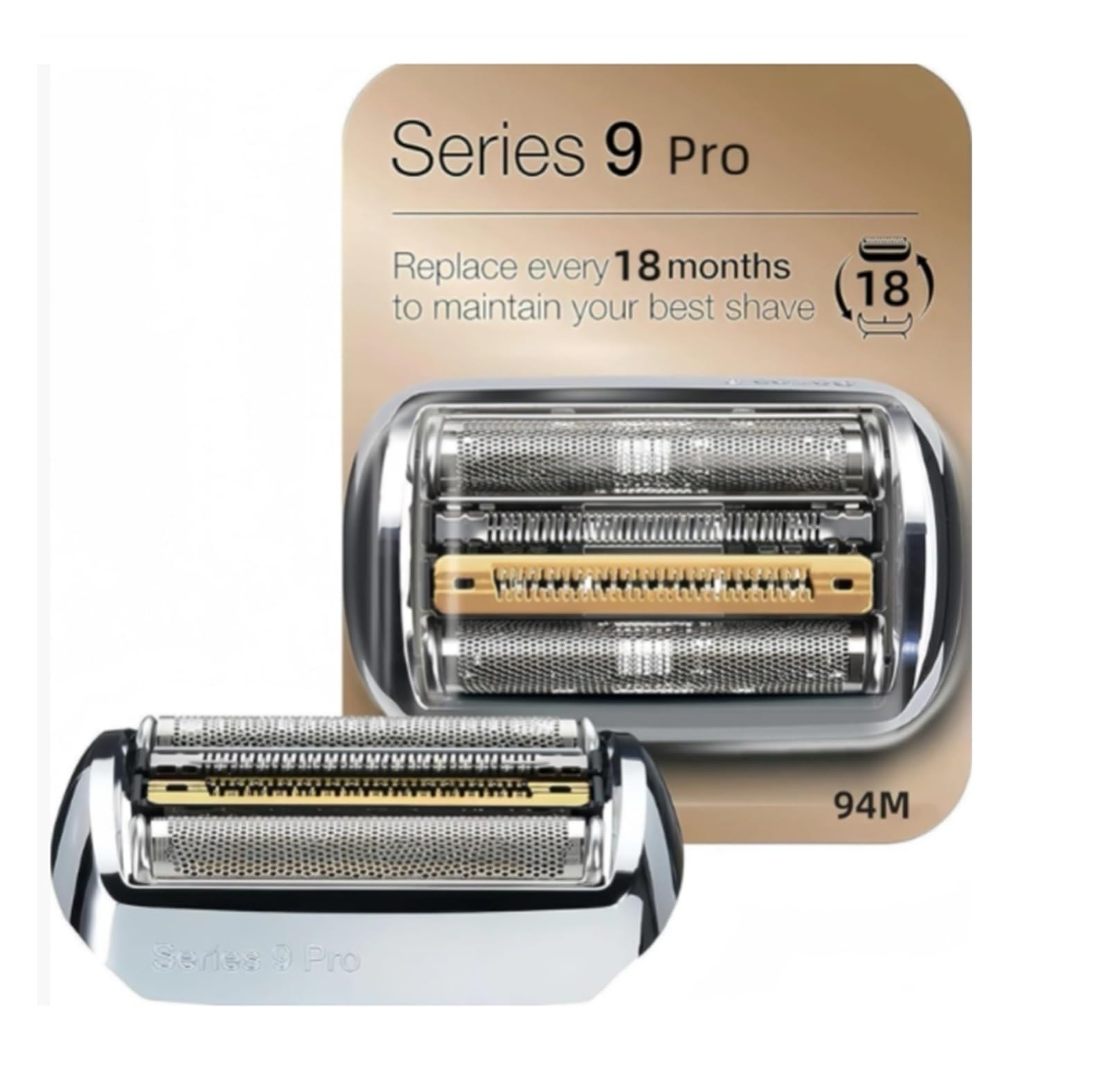 Testina Di Rasatura 94M, Compatibile Con Braun, Serie 9/9 Pro 9040s, 9080cc, 9093s, 9095cc, Rasoio Elettrico(1pcs)