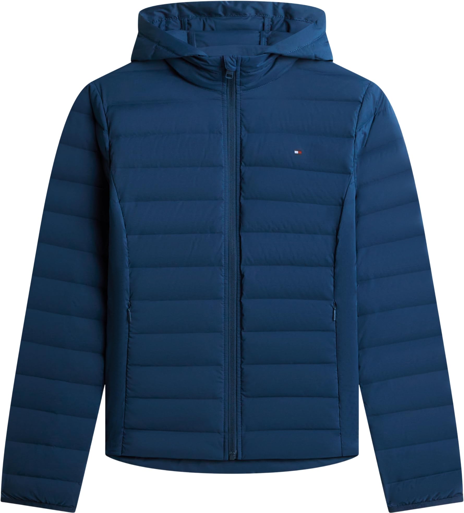 Tommy Hilfiger Stretch Nylon Lw Down Jacket Ww0ww47753 Chaqueta acolchada Mujer (Pack de 1)