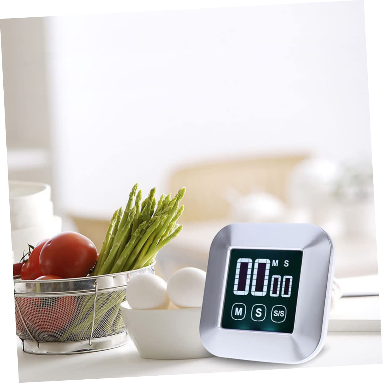 Alipis 3 Pièces minuterie numérique minuteur de Cuisine minuteur Cuisine Chronomètre de e Timer Digital Timer e minuterie à écran Tactile LCD de e