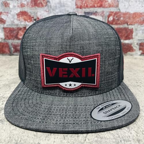 Image of Vexil American Rancher Adjustable Snapback Western Lifestyle Rodeo Southwest Inspired Meshback Hat