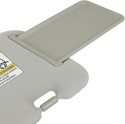 Miniatura 8 de SCITOO Conjunto de visera solar para el lado izquierdo del conductor gris para Nissan Murano 2009-2014 con techo corredizo
