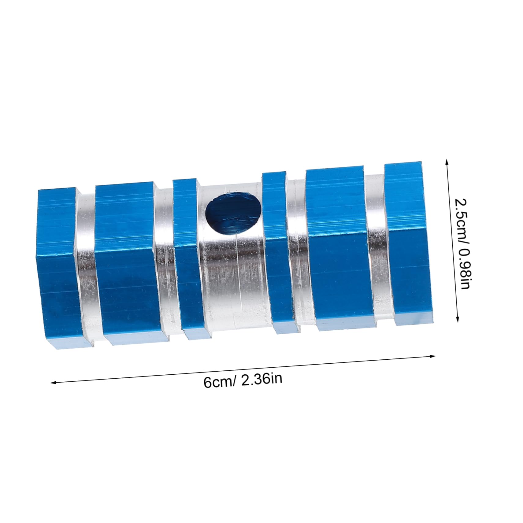 Anneome Aluminum Alloy Bike Pegs Pedals for Mountain Bike 60kg Capacity Durable Rear Seat Axle for Biking