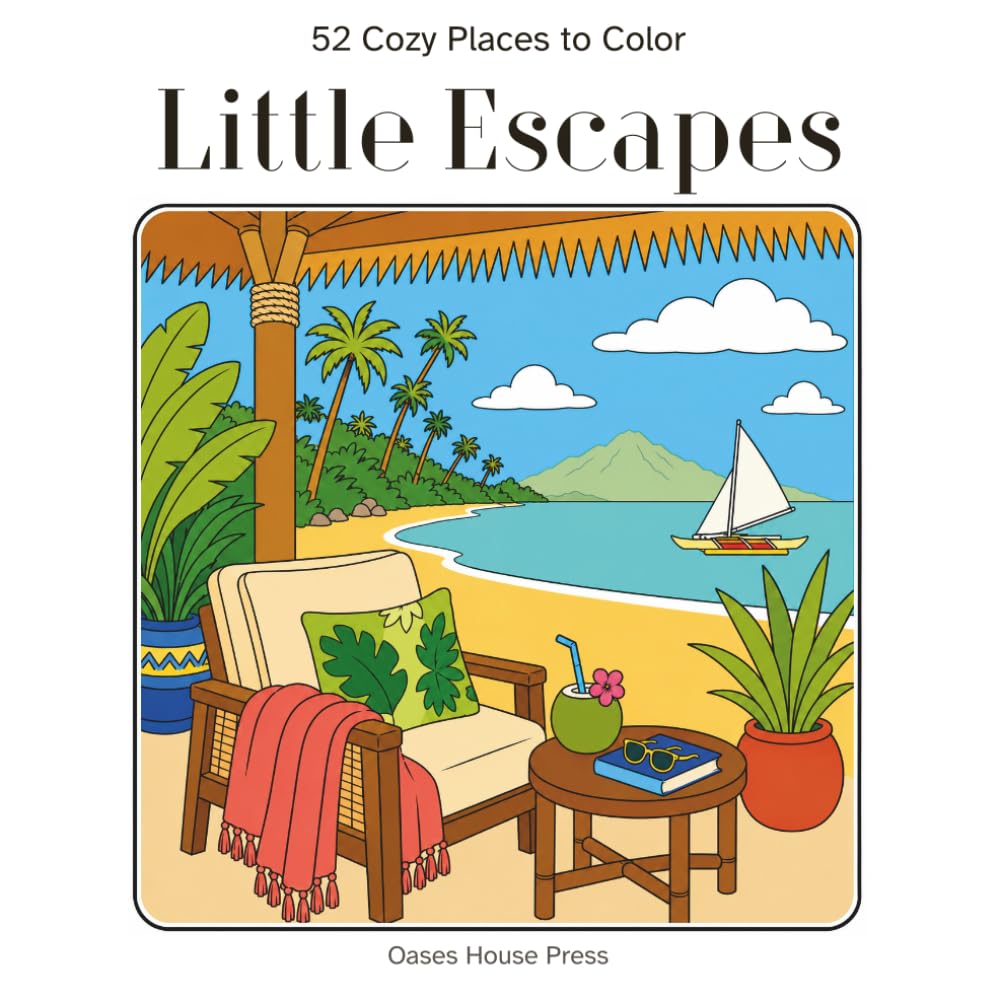 Little Escapes: 52 Cozy Places to Color