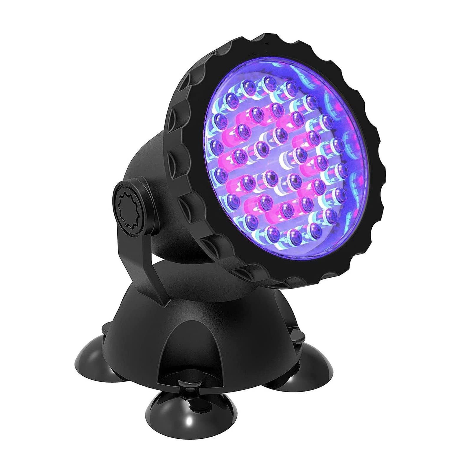 Luces de Piscina Luces de Estanque Luz de Estanque RGB con Control Remoto Foco de Acuario Sumergible con 36 LED Multicolor para Fuente de Agua de Tanque de Peces Iluminación LED de