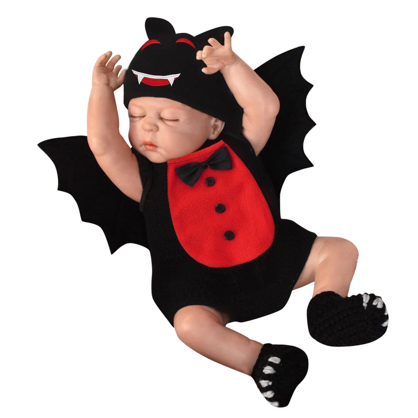 Disfraz de Carnaval para Niños - Romper para Halloween Traje Halloween Bebe Niño Ropa Mono Unisex Linda Disfraz de Calabaza para Bebé Disfraz Halloween Bebe Niño Disfraz Recien Nacido Halloween