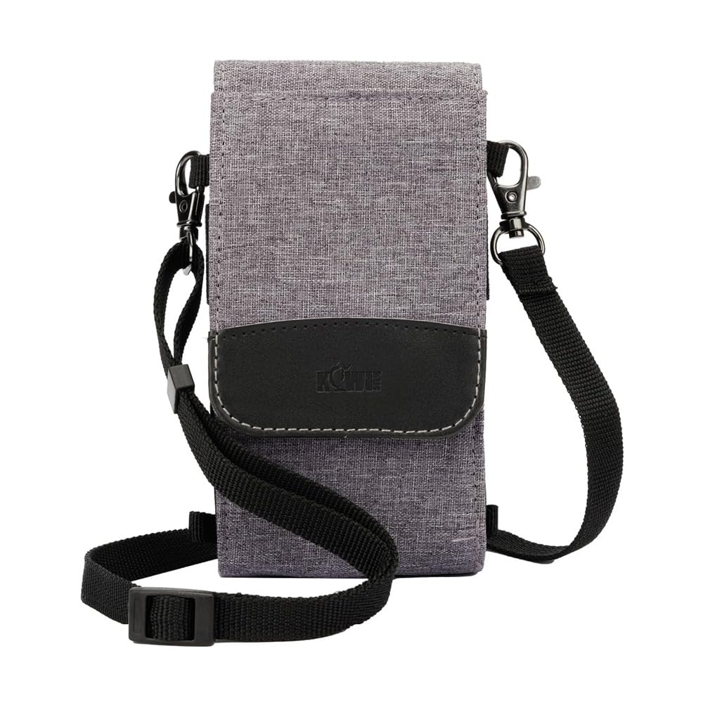 KIWIFOTOS Cell Phone Pouch Mobile Phone Neck Pouch Phone Bag with