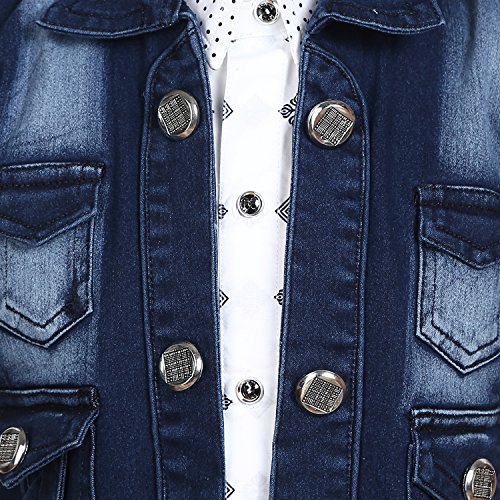 Image of AJ DEZINES Kids Shirt Waistcoat and Shorts Clothing Set for Boys