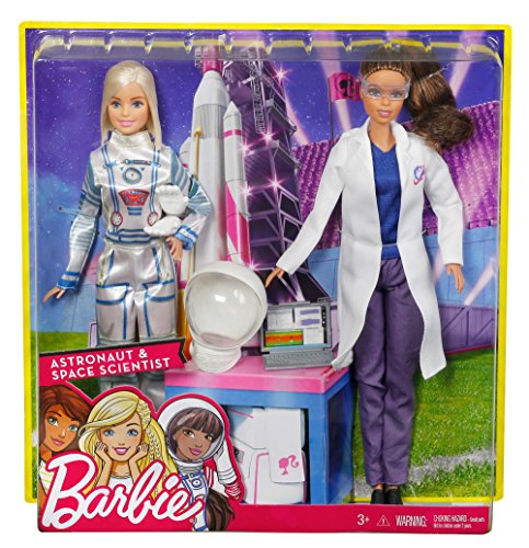 Set de Muñecas Barbie Astronauta y Científica Espacial miniatura 4