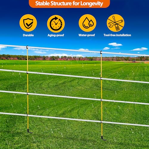 image for Toriexon Fiberglass Fence Posts 45
