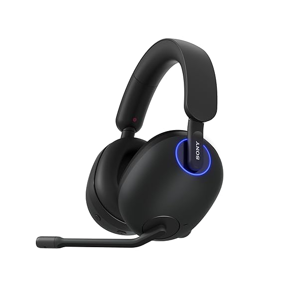Sony INZONE H9 Gaming Headset, Wireless Noise Canceling Bluetooth Headset with Microphone, 360 Spatial Sound, for PC and PS5 (WH-G900N), Black