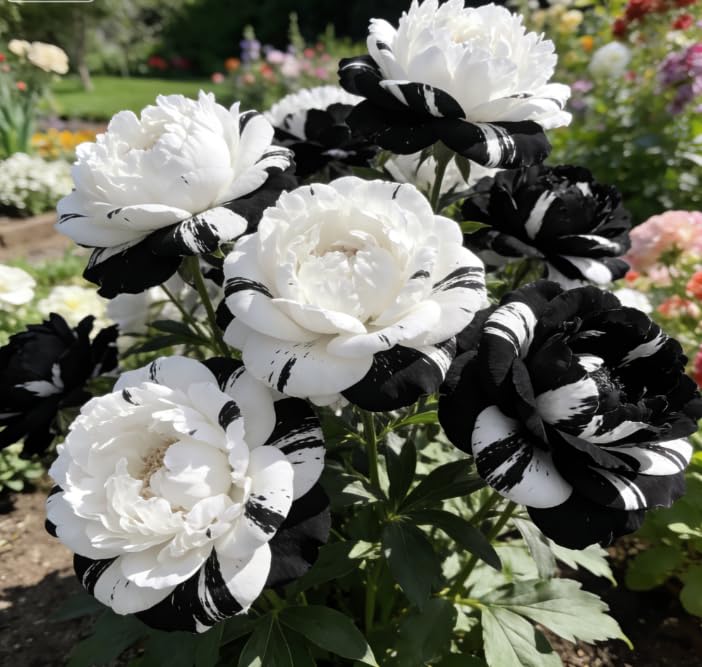 Full Double Peony tubers, Woody Peony Shrub, Various hues in Stock/Professional Planting for Stunning Garden Displays-4 Tubers-J