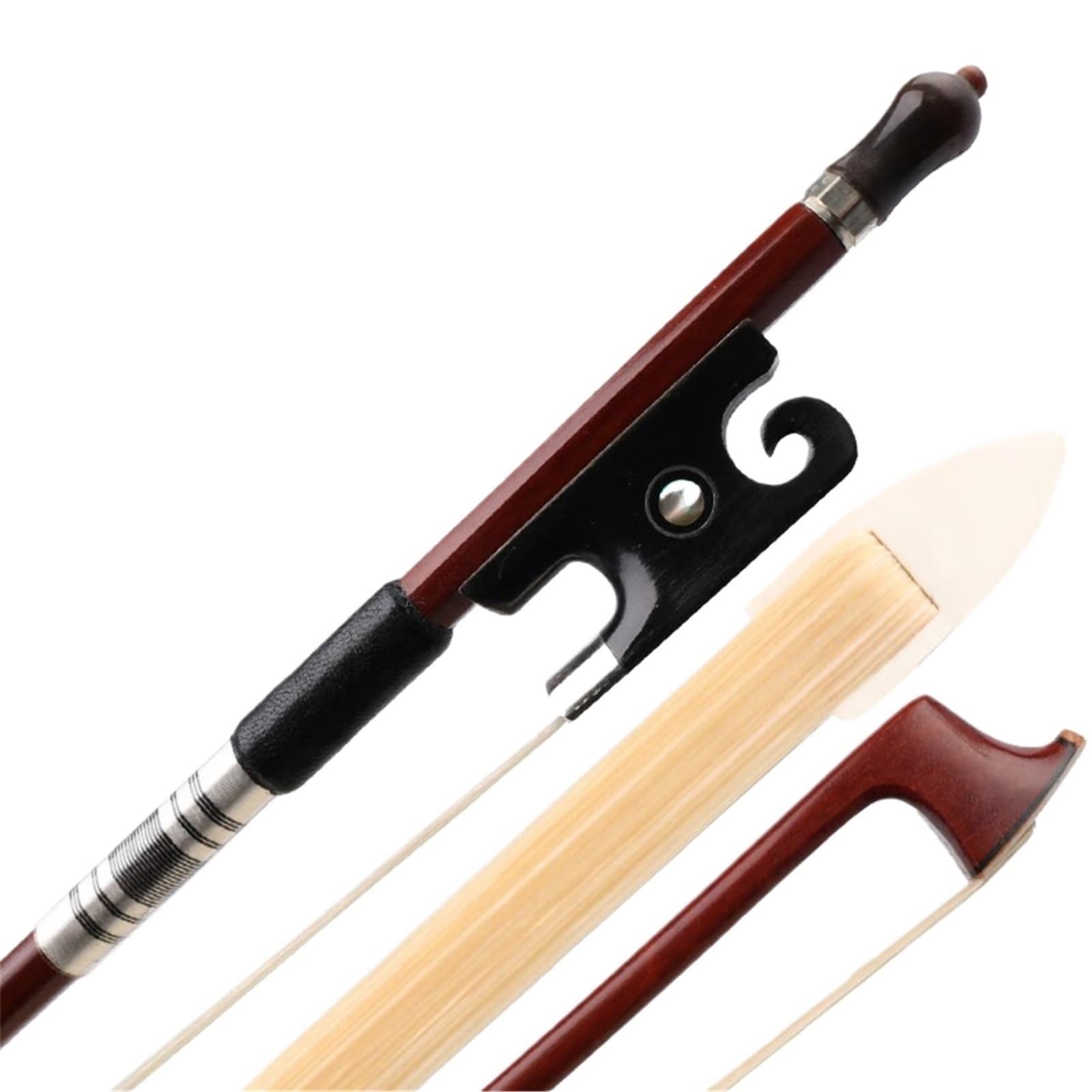 Gra Na Skrzypcach Smyczek Skrzypcowy Mahoń Akcesoria Do Instrumentów Ośmiokątny 4/4(Style 6 4/4)