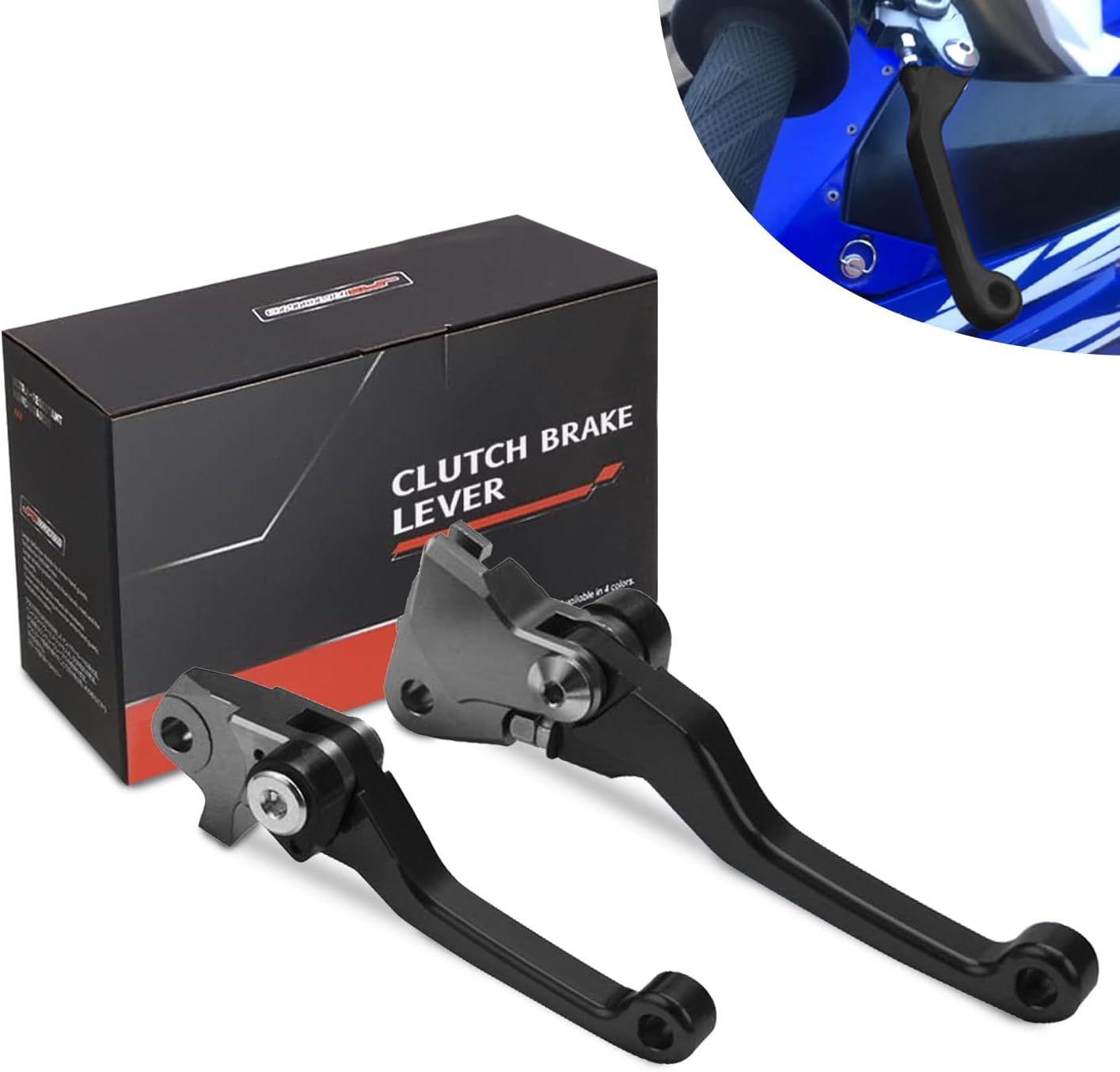 JFG RACING Dirt Bike Foldable Clutch Brake Levers,Clutch