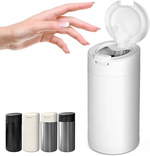 Recipiente decorativo para almacenamiento de toallitas dispensador de toallitas recargable para cocina, baño, aula, oficina. Antideslizante, tapa