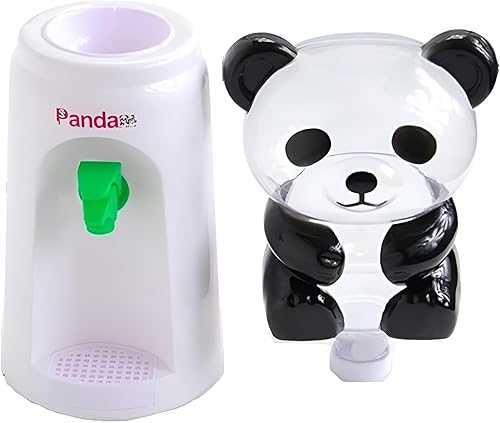 Miniatura 2 de Panda - Dispensador de agua, 2.5 litros, mini dispensador de agua de escritorio, dispensador pequeño enfriador para habitación de los niños,