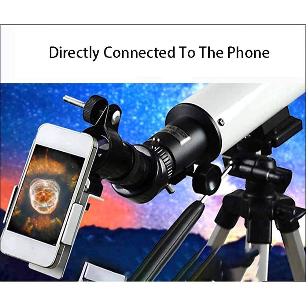 Telescopio astronomico rifrattore Spaziale con treppiede Regolabile, Giocattoli educativi, telescopi monoculari, telescopio Spaziale monoculare per Esterni per Bambini Principianti