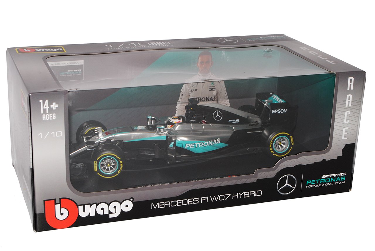 Bburago Mercedes W07 Hybrid Lewis Hamilton Nr 44 Formel 1 2016 1