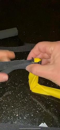 Miniatura 4 de Therapist's Choice Anclaje de puerta con hebilla para fijar bandas de resistencia y tubos