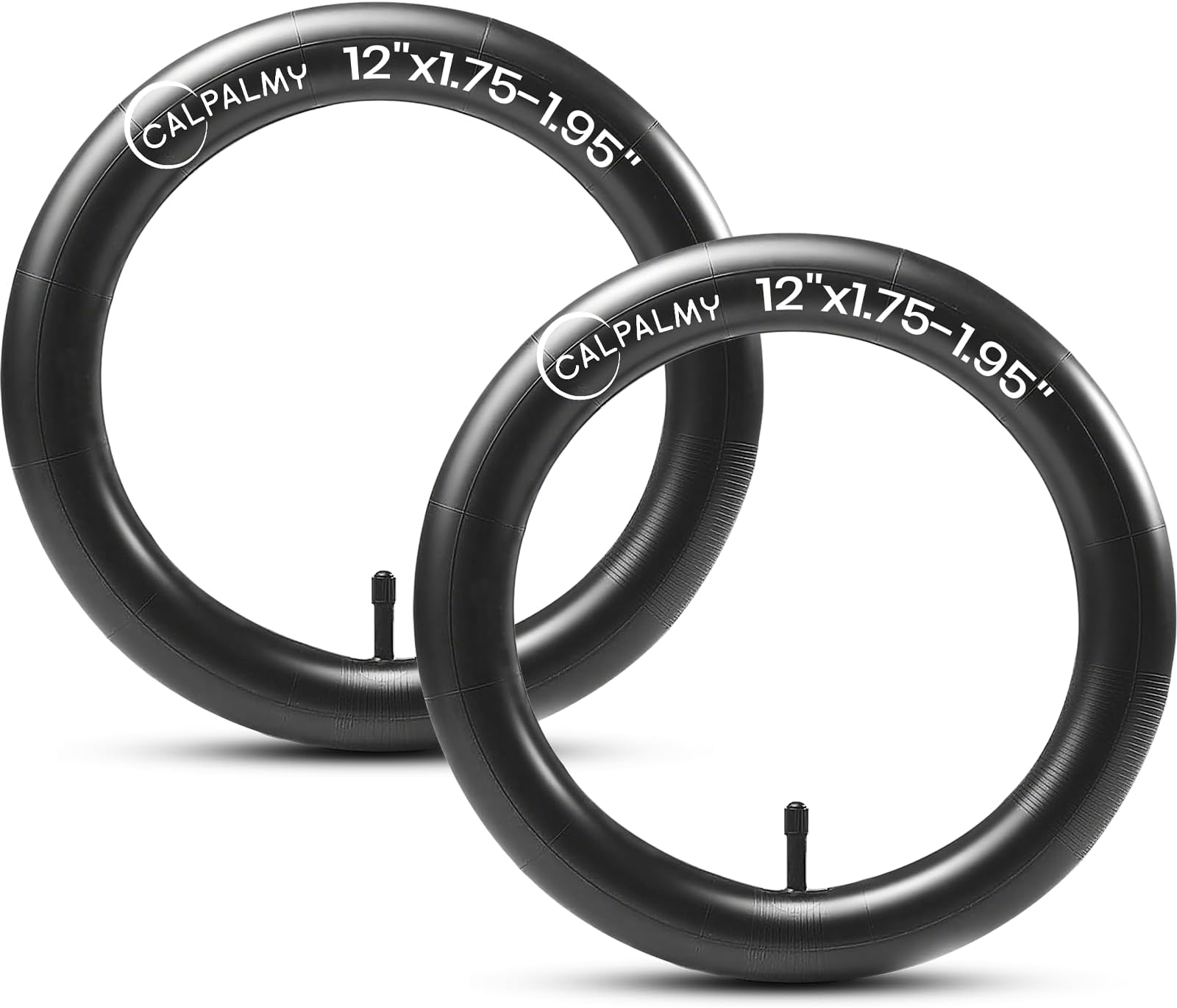 12"/14"/16"/18"/20"/22"/24"/26"/28" Kids Bike Inner Tubes (2 Pack), Width Fit 1.75/1.95/2.125 with Schrader Valve, Compatible with Most Kid Bike and Road, Mountain Bikes