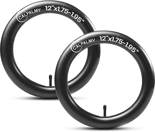 CALPALMY Tubos interiores de bicicleta para niños de 12, 14, 16, 18, 20, 22, 24, 26 y 28 pulgadas (paquete de 2), ancho de 1.75/1.95/2.125 con