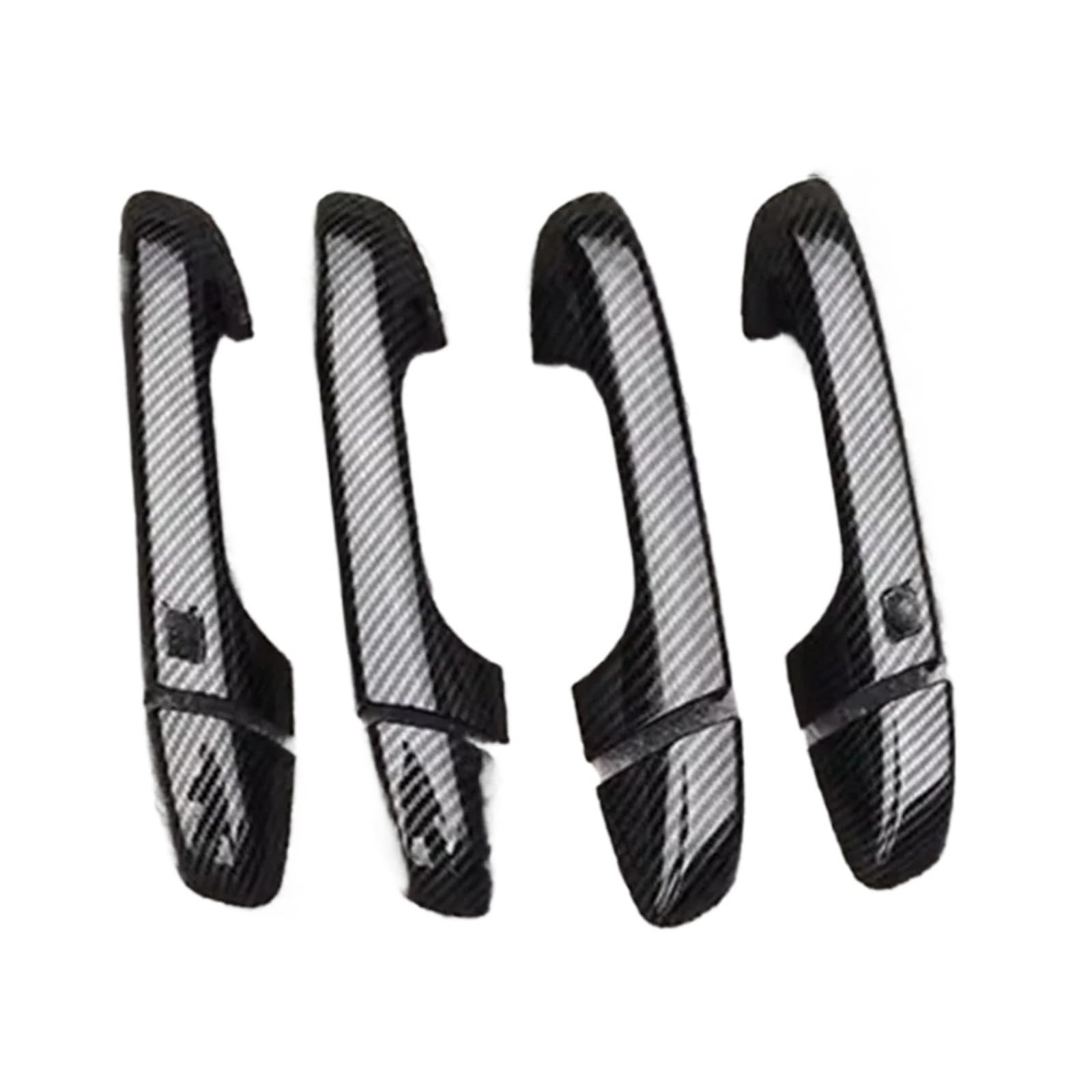 Nokrgqw Silver - No Smart Left Handle Passenger For Kia For Sportage For Kx5 2017-2022 Car Door Handle Cover Exterior Moulding Trim Overlay Stciker Protector(Silver - No Smart)