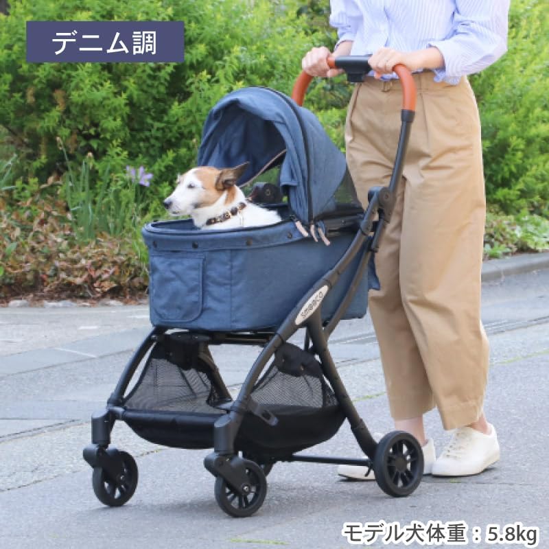 ペットパラダイス 犬 カート バギー オートクローズ 簡単開閉