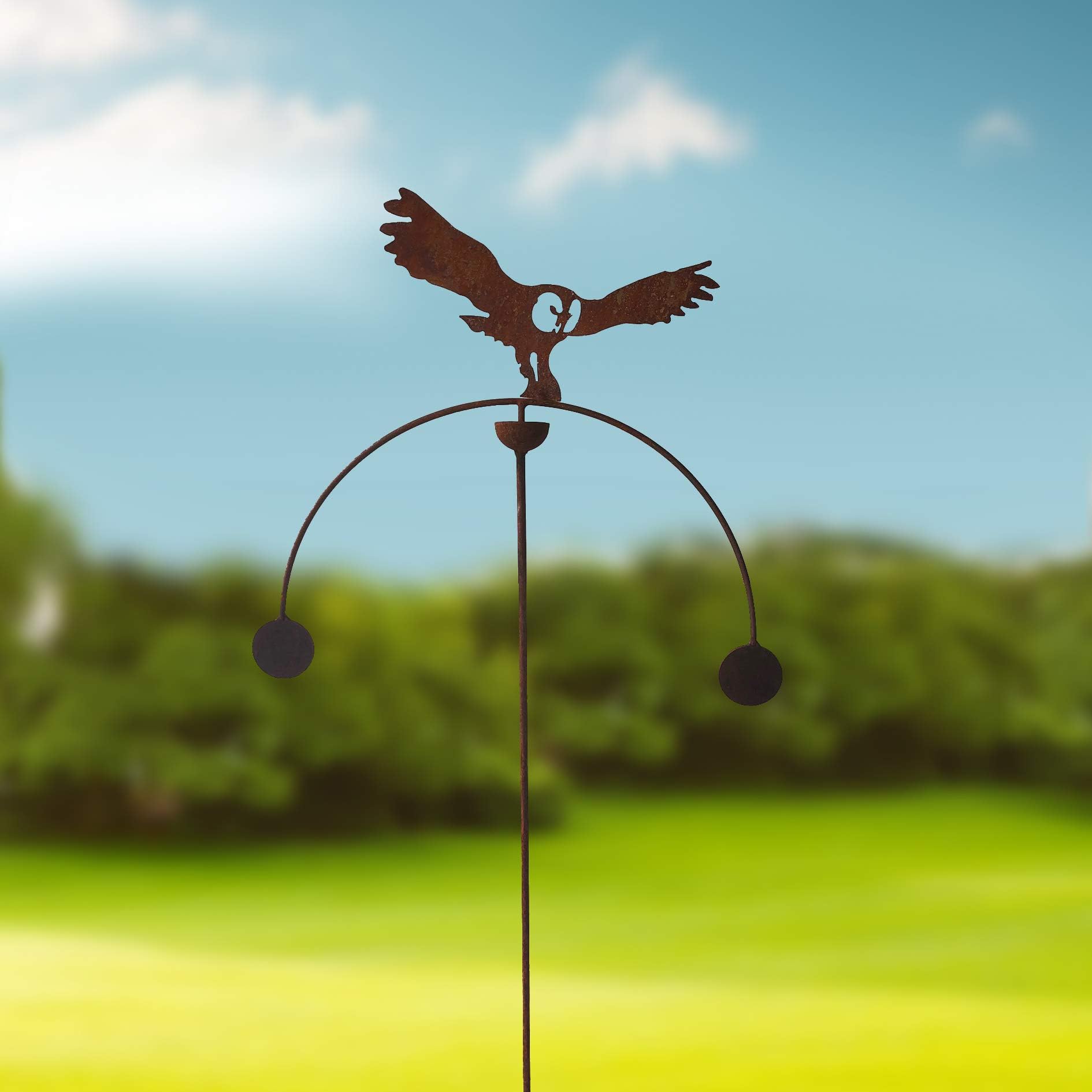 Espira Mini Owl & Mouse Weathervane Amazon.co.uk Garden