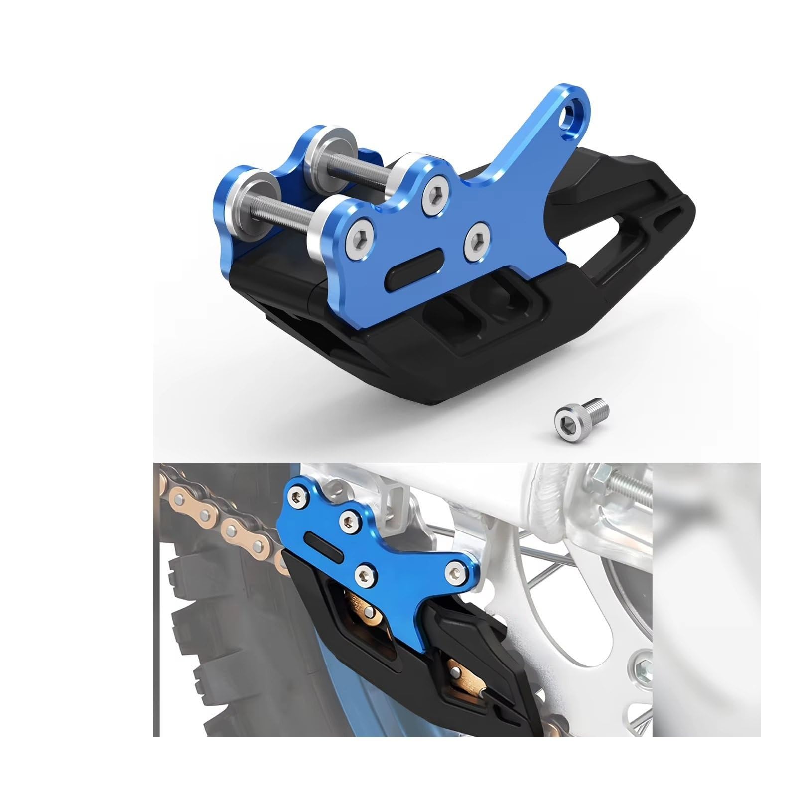 Para Yamaha WR450F 2007-2022 Guía Protectora Cadena