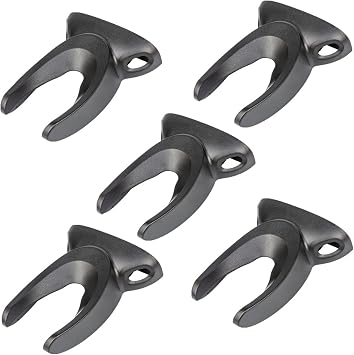 Universal Barcode Scanner Holder, Barcode Scanning Holder, Barcode Reader Rack Bracket Wall Mount Accessiors Fit for Most Scanner Barcode Scanners Label Readers (5pcs-Style U)